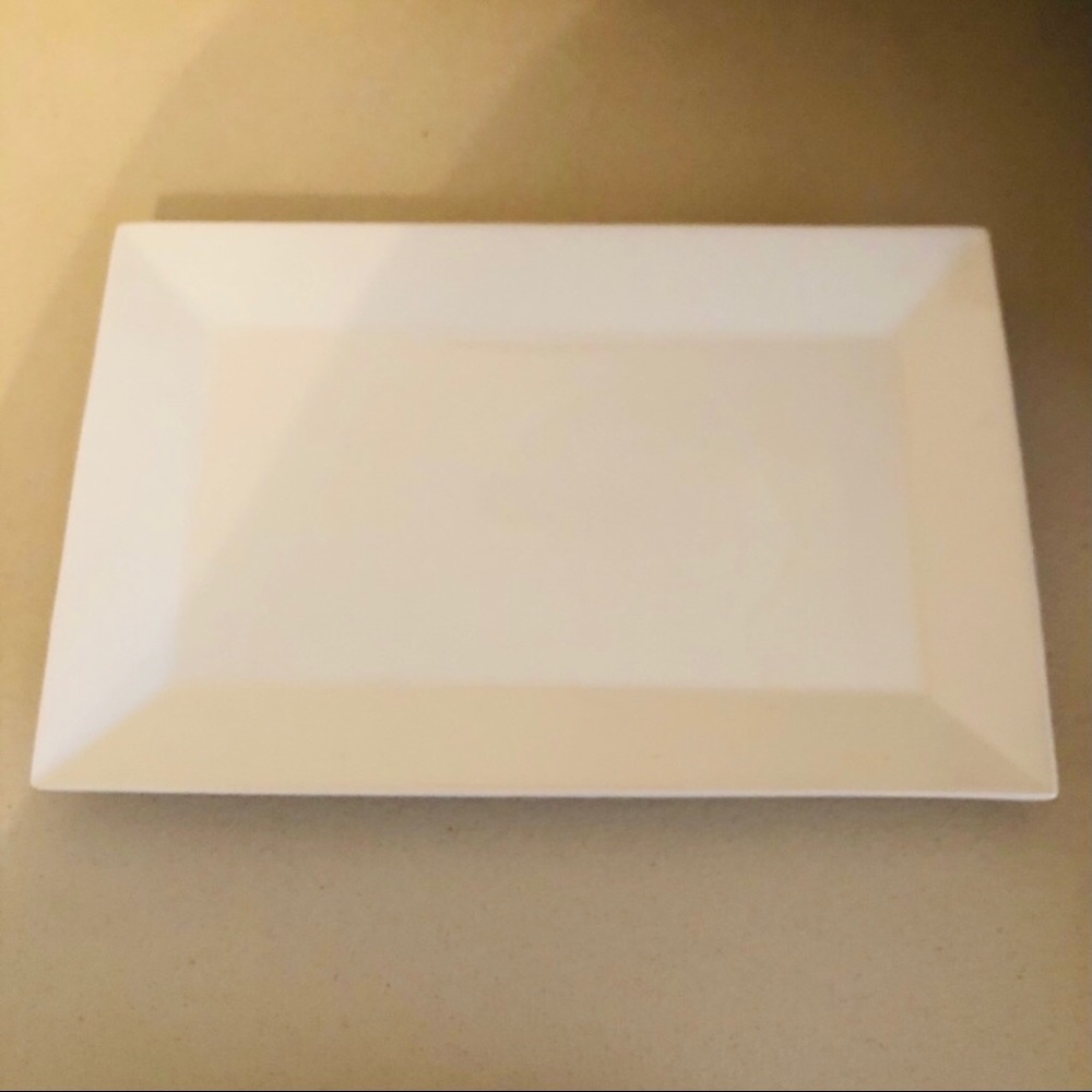 Front of House Kyoto porcelain serve plate 14x9